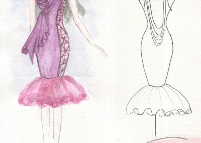 Phác thảo thiết kế thời trang - Cuộc thi thiết kế thời trang 2017 "Chic & Street"