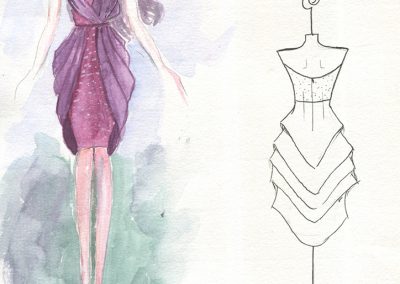 Phác thảo thiết kế thời trang - Cuộc thi thiết kế thời trang 2017 "Chic & Street"