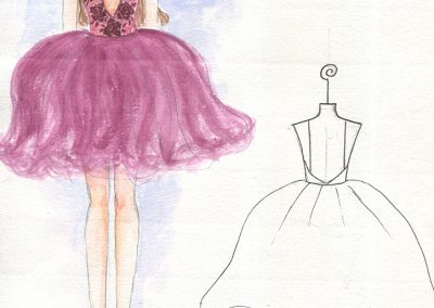 Phác thảo thiết kế thời trang - Cuộc thi thiết kế thời trang 2017 "Chic & Street"