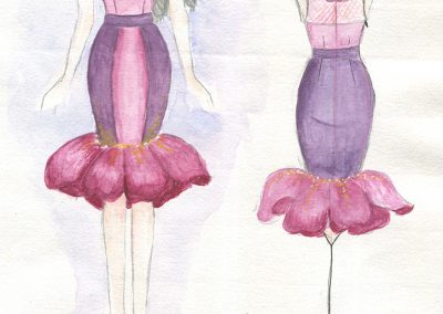 Phác thảo thiết kế thời trang - Cuộc thi thiết kế thời trang 2017 "Chic & Street"