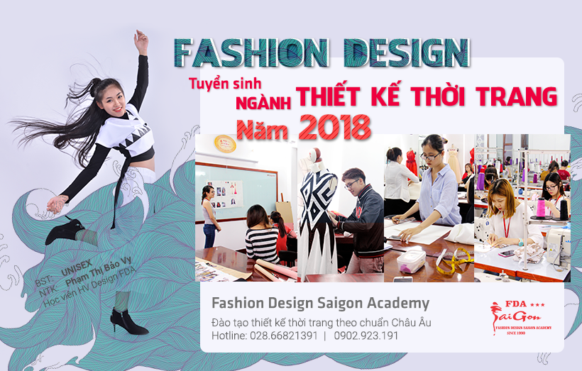 Tuyển sinh ngành thiết kế thời trang 2018