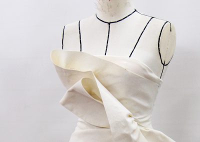 Draping dress
