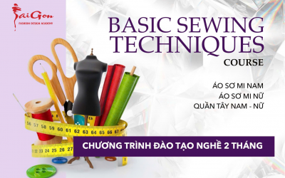 Khóa Học Kỹ Thuật Cắt May Cơ Bản