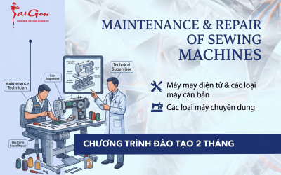 Dạy sửa máy may công nghiệp