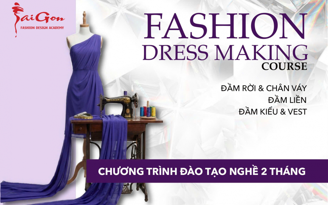 Khóa Học Cắt May Váy Đầm Thời Trang